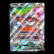 carte Pokémon Rhinastoc V 181/189 #1 EB03 - Ténèbres Embrasées NEUF FR
