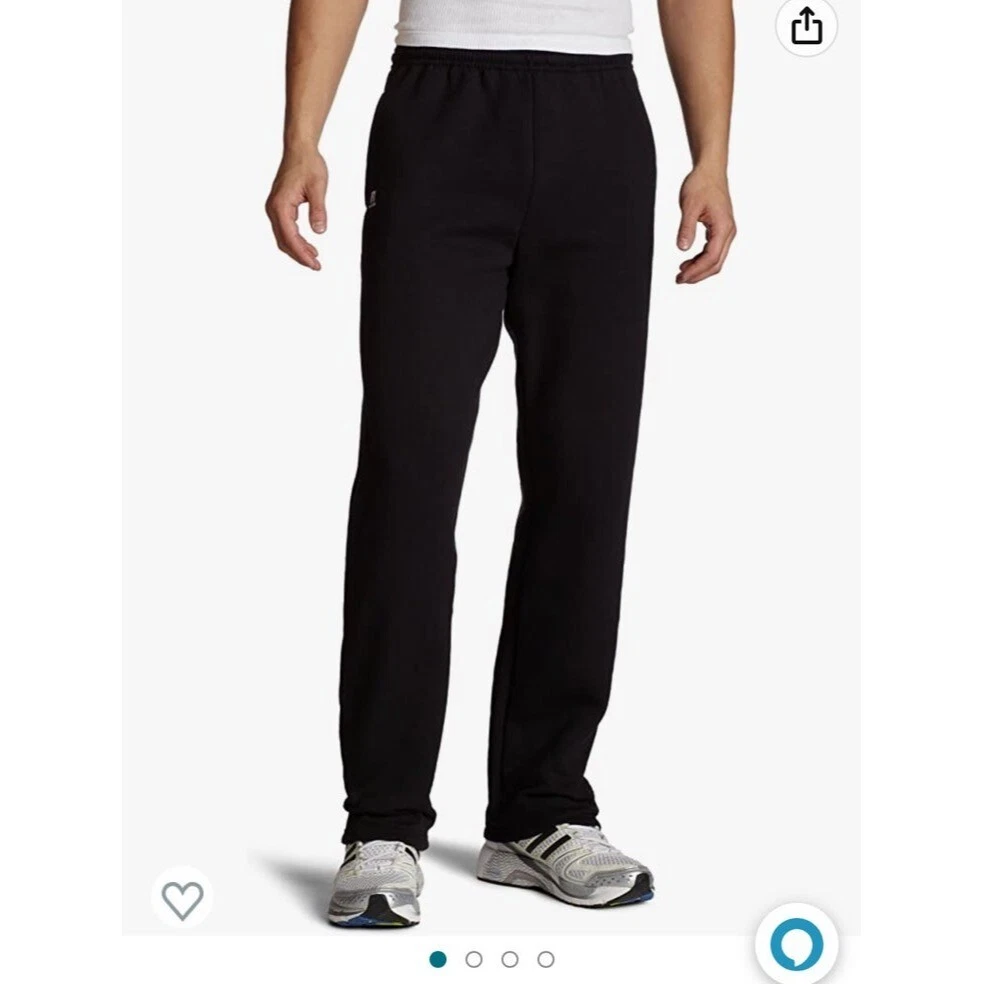 Russell open outlet bottom sweatpants