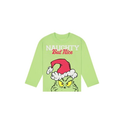 Seuss' The Grinch Christmas Toddler Unisex Long Sleeve T