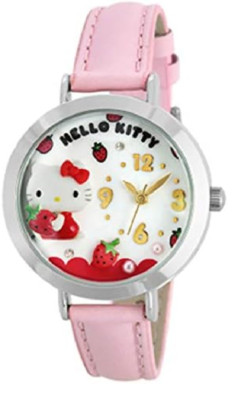 Hello Kitty Sunframe Japan Made Hello Kitty Deco Watch Strawberry MJSR-F02