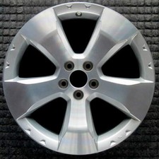 Subaru Forester Machined W Silver Pockets 17 Inch Oem Wheel 2009 To 2013