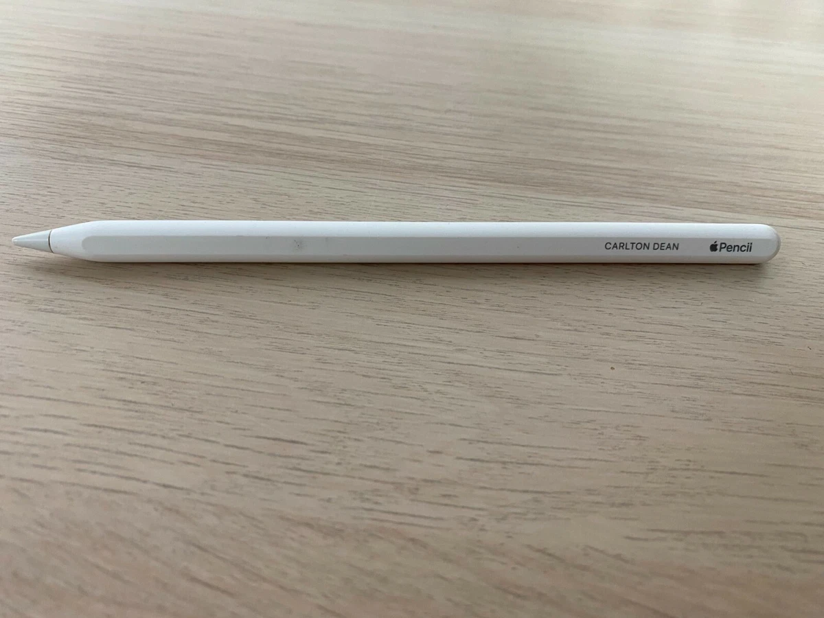 Apple Pencil (2e génération) MU8F2AM/A EXCELLENT ÉTAT. Crayon seulement  GRAVÉ