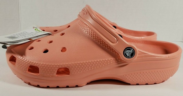 light orange crocs