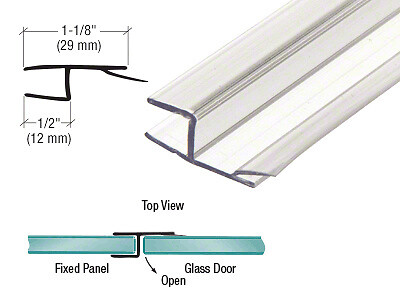 Polycarbonate One Piece Strike and Door H-Jamb with Vinyl Insert 180 Degree - Picture 4 of 4