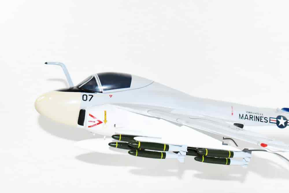 VMA(AW)-533 Nighthawks A-6e Intruder Model, 1/36th Scale