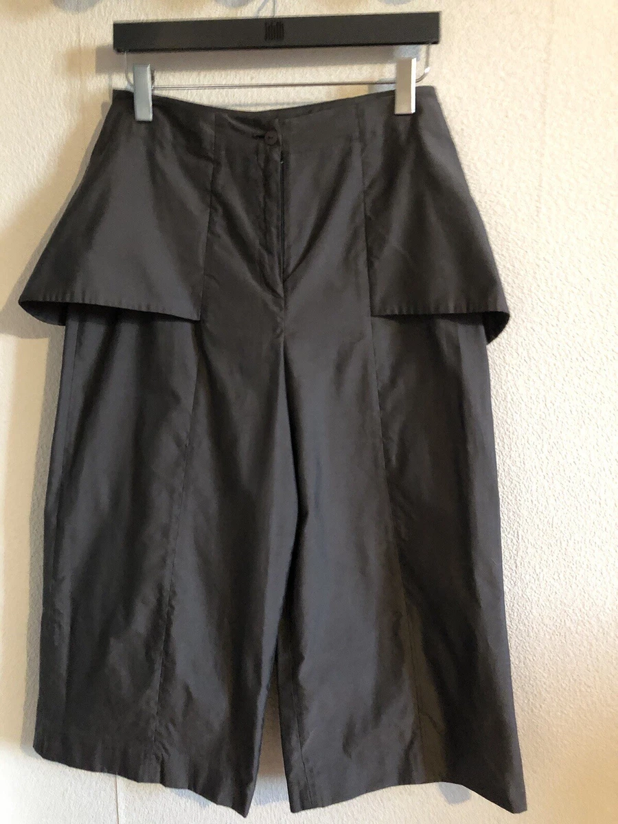 Jupe Lilith Taille 40 Gris Taupe - Coton Et Laine, Style Plissé - Occasion Très Bon état