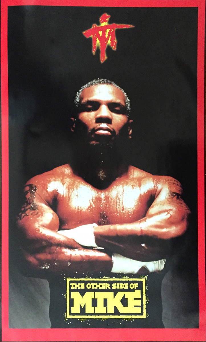 Original Vintage The Other Side of Iron Mike Tyson MT Boxing Fight