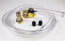 Fumoto F108SX Oil Drain Valve with Heavy Duty 3' Hose Kit for Fumoto S/SX Nipple