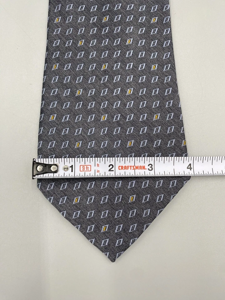 "Corbata de cuello abstracta Joseph Abboud hecha en Italia 100 % seda Seta 58"" de largo" Foto 2 de 4