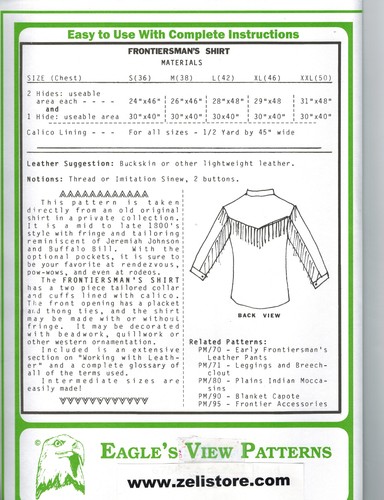 Camicia Frontiersman modello - Foto 3 di 3
