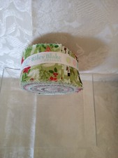Jelly Roll Rolie Polie 2.5" Strips 40pc Riley Blake "Fabric's My Fun" Xmas RARE