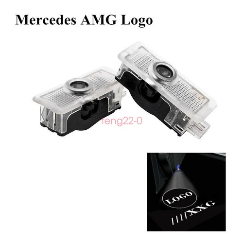 2pcs LED Door Light AMG Ghost Shadow Laser Projector Courtesy For Benz CLA C E - Picture 4 of 12