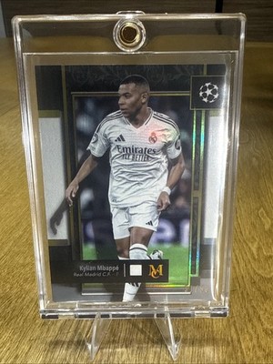 2024-25 Topps Museum Kylian Mbappe France Real Madrid Gold 31/50