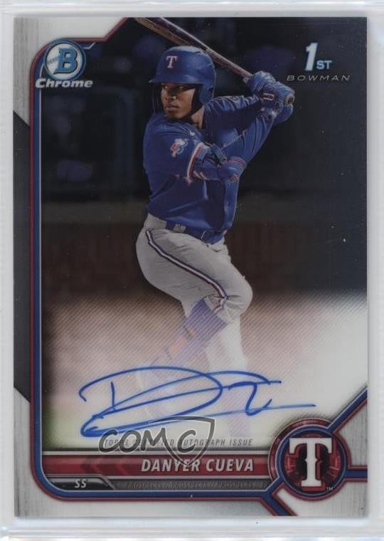 2022 Bowman Chrome Prospect Auto Danyer Cueva #CPA-DCA Auto 12g7