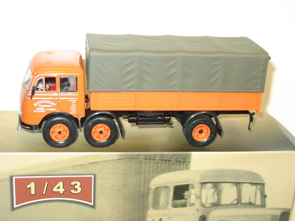 1:43 Altaya, MERCEDES LF333 Trasporto Coperto, Camion D'Altro Tempo - Immagine 3 di 3