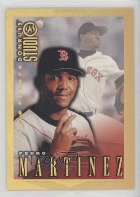 1998 Donruss Studio Studio Proofs Gold 39/300 Pedro Martinez #57 HOF 0ob4