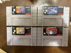 New Listing🔥 RARE Super Nintendo SNES Classic Lot - Mega Man 7, X2, X3 & Super Metroid! 🔥