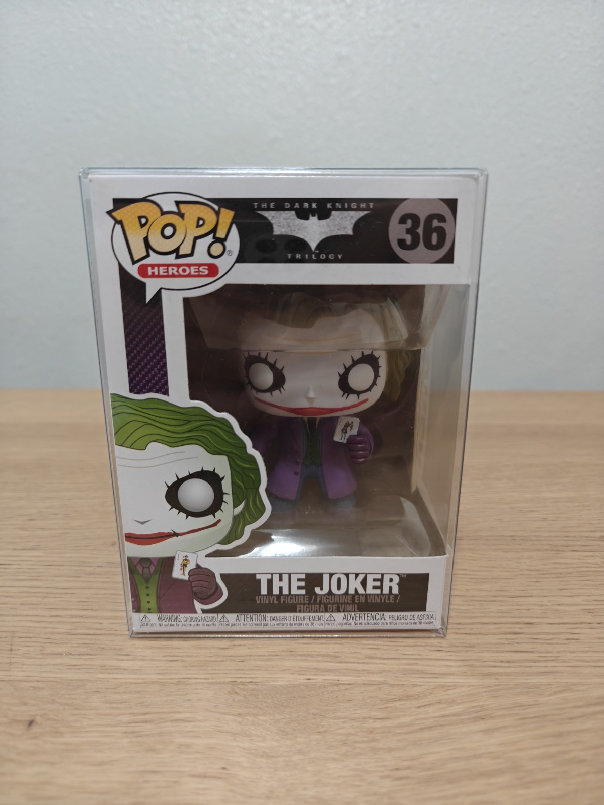 The Joker The Dark Knight Trilogy #36 Vinyl Figure Funko Pop! Heroes