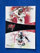 2011 Topps Faces of the Franchise #FF-FW Josh Freeman / Mike Williams Buccaneers