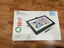 Drawing tablet: Complete Wacom One Graphics Tablet Creative Pen Display Wired