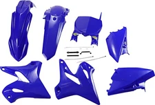 Cycra 5-Piece Replica Plastics Kit Blue for Yamaha YZ125/YZ250/YZ250X