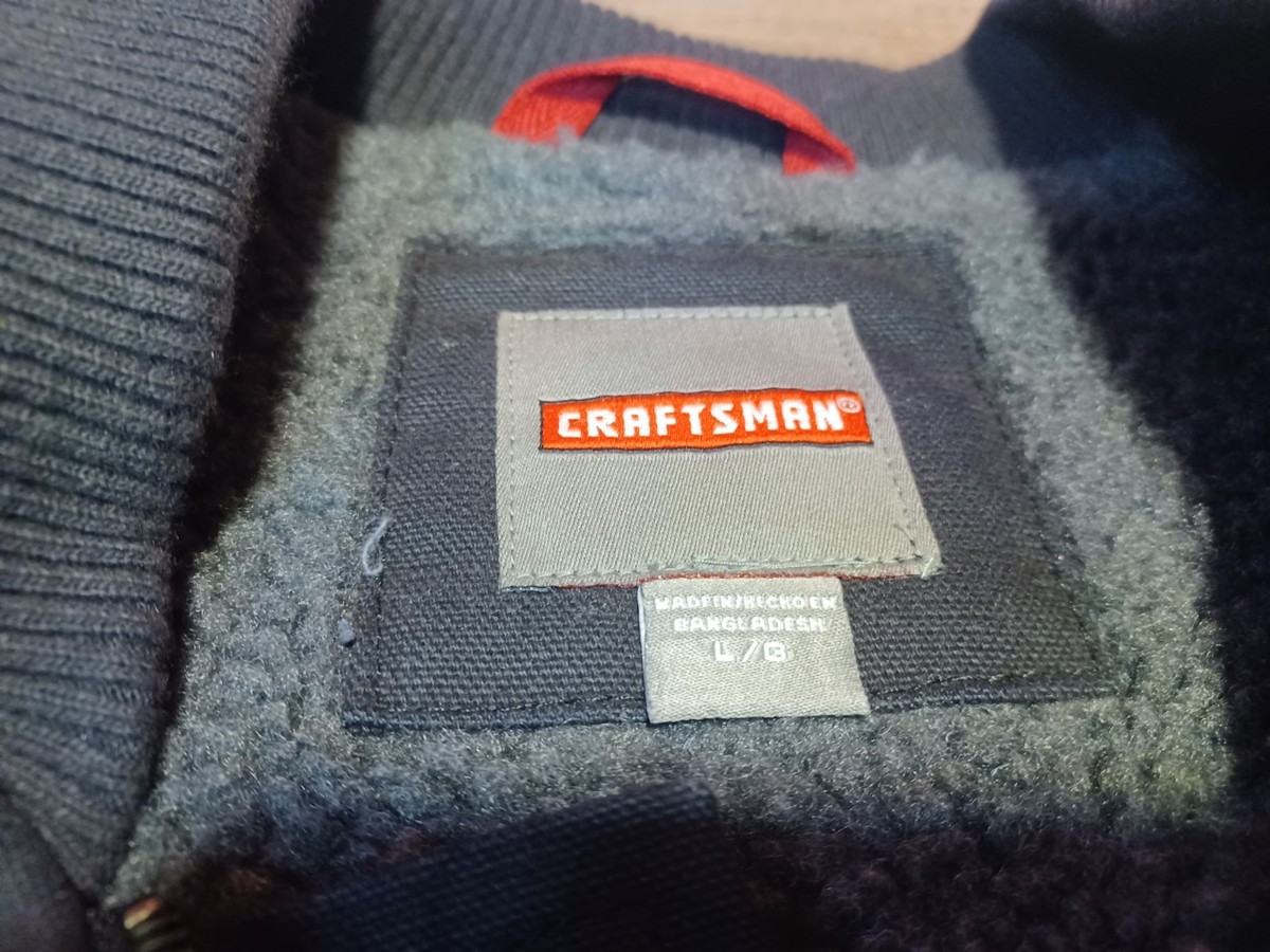 Craftsman Work Vest W/ Teflon Medium Teflon Stain Repellent