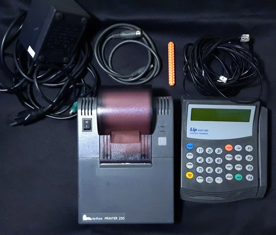 Lote de 250 terminales Lip NURIT 2080 POS EDC y impresora VeriFone Foto 2 de 4