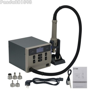 ATTEN ST-862D 1000W Hot Air Station Rework Station Desoldering Station 4 Nozzle