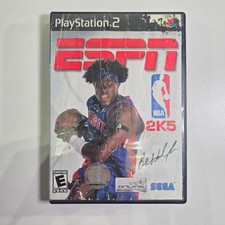 ESPN NBA 2K5 - Playstation 2 Game - Tested - Tracked Shipping