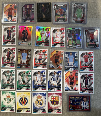 Spain's National FIFA World Cup Championship Team. 20+ cards. (not entire team)
