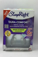 Sleep Right Dura-Comfort Dental Guard Mouth Guard Teeth Grinding Protection READ