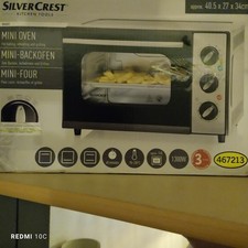 SILVERCREST. Mini-Backofen. Neu.
