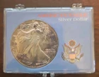 1987 1 oz American Silver Eagle Rainbow Toned BU