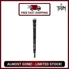 Moisture-Wicking MCC Plus4 Golf Grips in Black/Grey   3-Pack for All Conditions