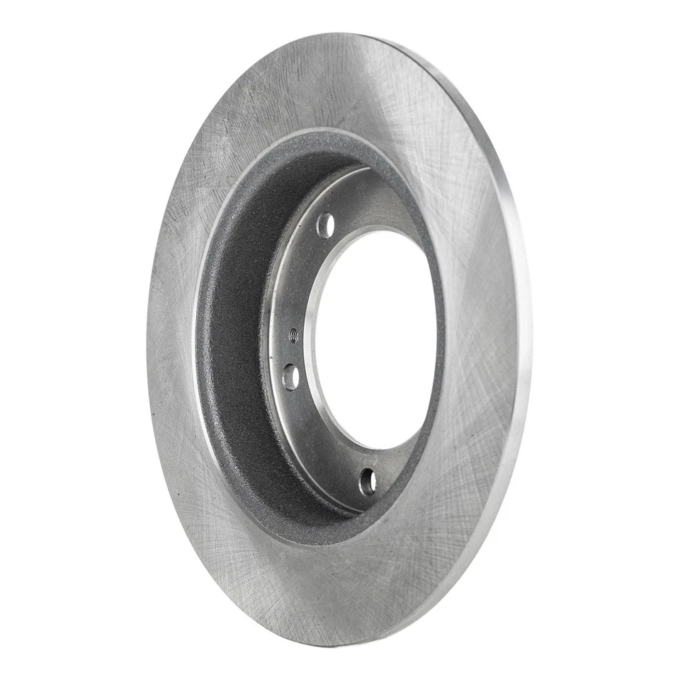 Kit de disco de freno delantero y pastillas para 89-97 Geo Tracker superficie lisa semimetálica Foto 4 de 4