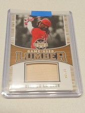 ELLY DE LA CRUZ - REDS - 2024 LEAF LUMBER KINGS - GAME USED BAT  #'d /40 KILLER