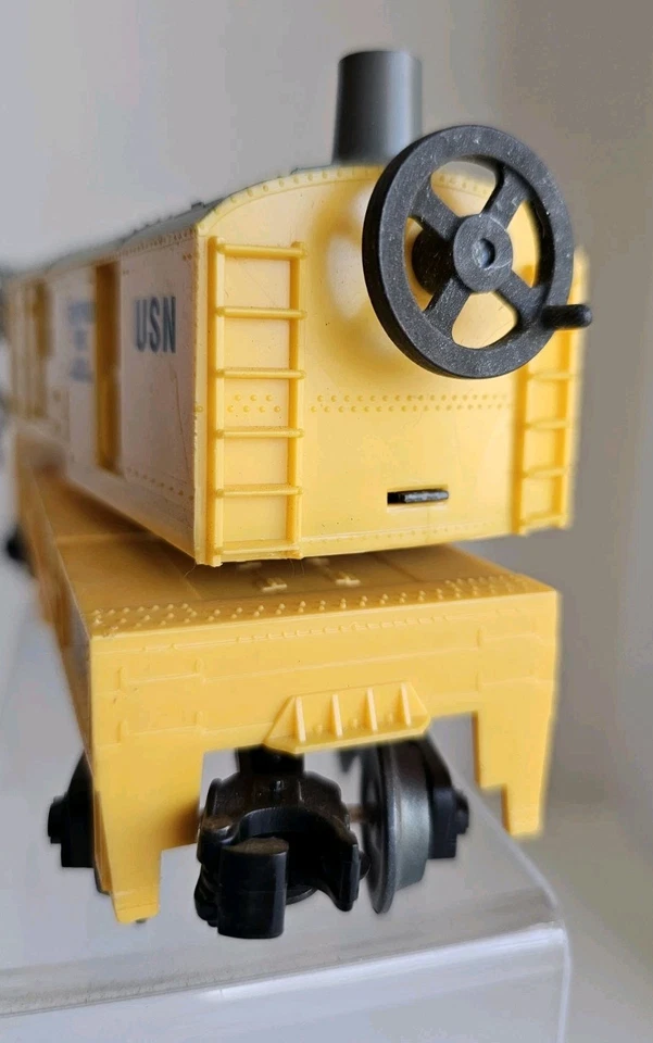 1994 Lionel 6-16684 O Gauge U.S. Navy Operating "Bucyrus Erie" Crane Car - Image 4 of 4