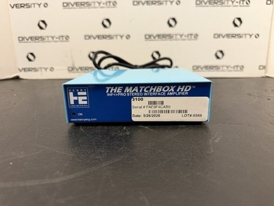 Henry Engineering The MatchBox HD IHF Pro Stereo Interface Amplifier 3100