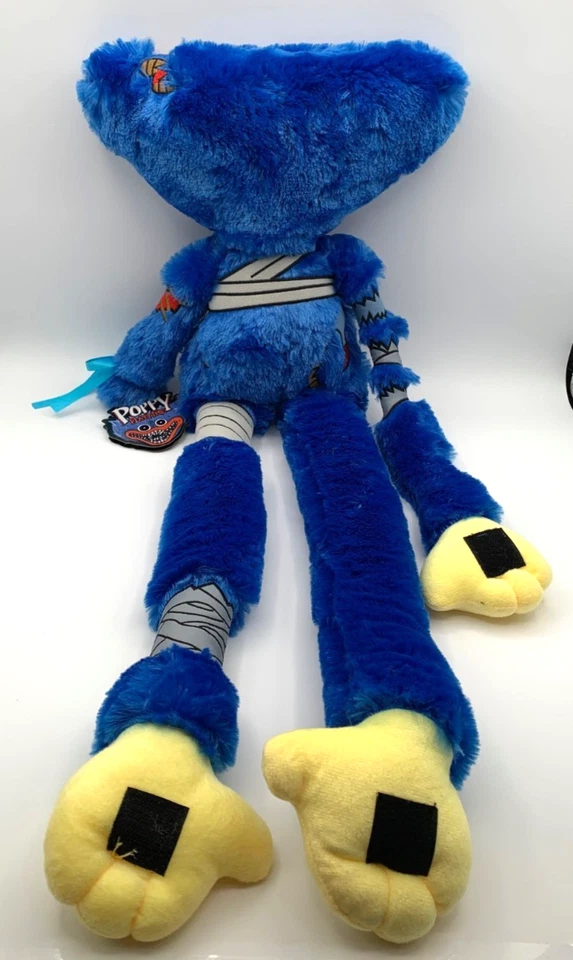 POPPY PLAY TIME BIG Plush Doll Huggy Wuggy 75cm 29.5 in Namco Limited 2025 Japan - Image 3 of 4