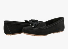 Size 9 - Marc Fisher LTD Women's Layney Casual Shoe Loafer  Black Suede