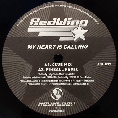RedWing - My Heart Is Calling (12'') (Very Good Plus (VG+)) - 3773615376