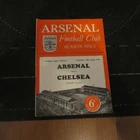 Arsenal v Chelsea Div 1 1951/2