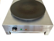 Preowned Buffalo 3kW Electric Commercial Crepe Maker. 22x45x47cm. 20.5kg weight