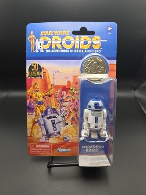 Star Wars DROIDS R2-D2 Artoo Detoo VC 3.75'' Figure 50th Anniversary MOC