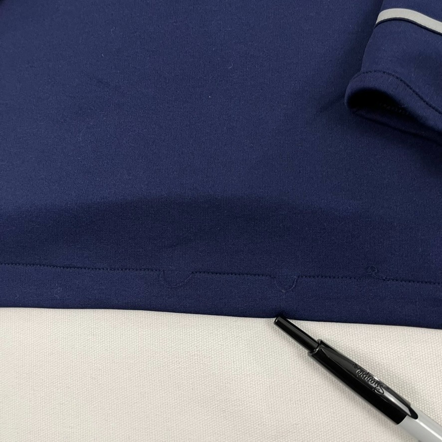 Zero Restriction Pullover Mens Medium Blue Performance Golf 1/2 Zip Jacket Sport