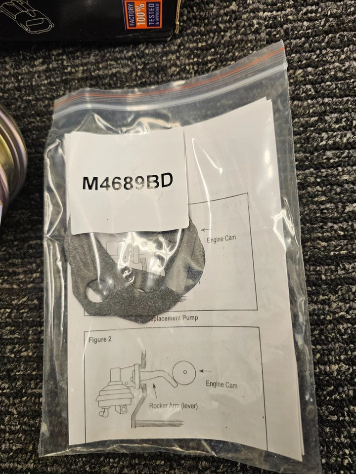 Bomba de combustível mecânica Carter M4689 para 1968 Pontiac Bonneville - Imagem 3 de 4