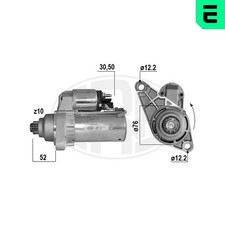 ERA Anlasser Starter 220530A 12V für VW POLO 4 NEW BEETLE 9C1 1C1 LUPO 1 6X1 6E1