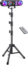 DJ Lights with Stand,Party Lights DJ Disco Light Sound Activated,5 in 1 Party Li
