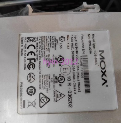 1pcs Used MOXA EDS-208A Ethernet switch #hj