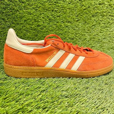 Adidas Handball Spezial Mens Size 11.5 Orange Athletic Running Shoes Sneakers